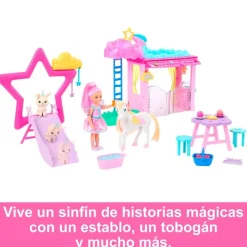 MATTEL Barbie Chelsea un Toque de Magia Playset- Muñecas