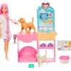 MATTEL Barbie Clínica Veterinaria- Muñecas