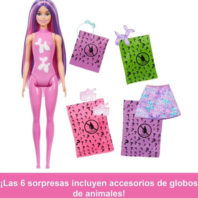 MATTEL Muñecas|Barbie Color Reveal Sorpresa