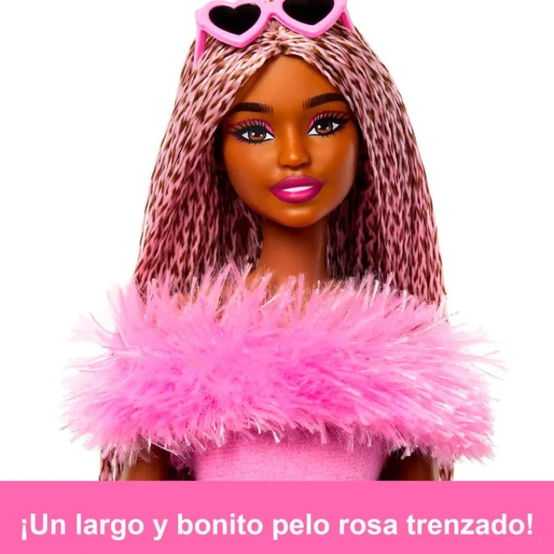 MATTEL Barbie Deluxe Style Muñeca #4 Trenzas- Muñecas