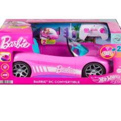 MATTEL Vehículos, Trenes Y Parkings|Muñecas|Barbie Descapotable R/C Hotwheels