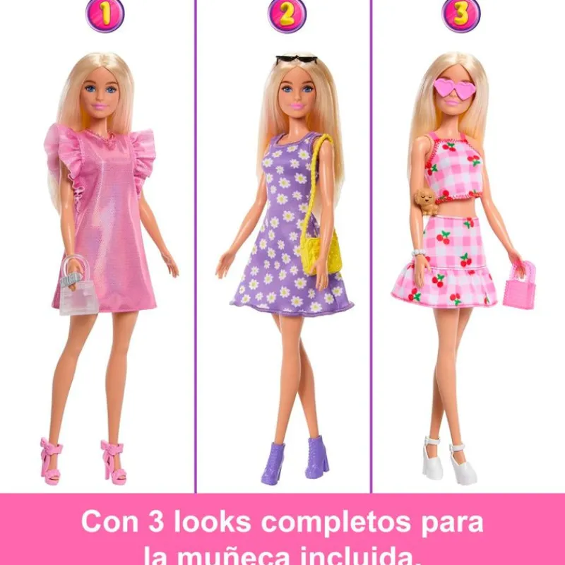 MATTEL Muñecas|Barbie Dream Closet Armario Ensueño con Muñeca