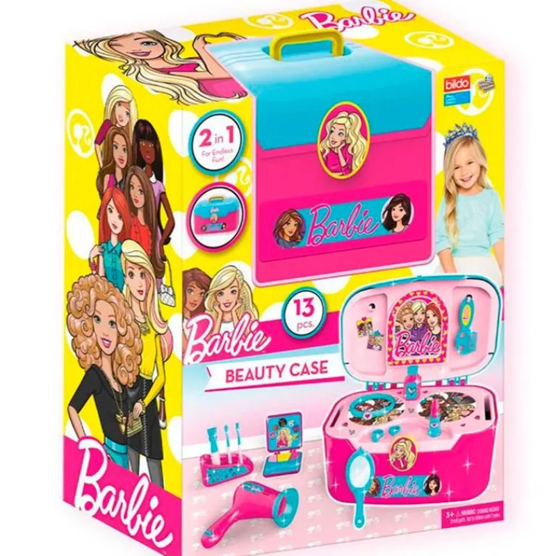 SELECCION DRIM Barbie Maletín de Belleza- Juegos Y Juguetes De Imitación