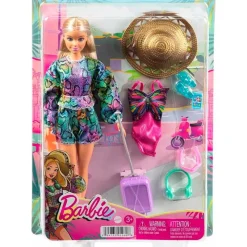 MATTEL Barbie Muñeca Diversión en Vacaciones- Muñecas