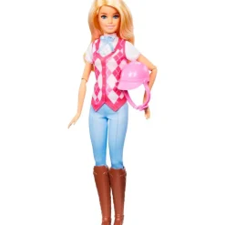 MATTEL Barbie Muñeca Jinete Equitación- Muñecas