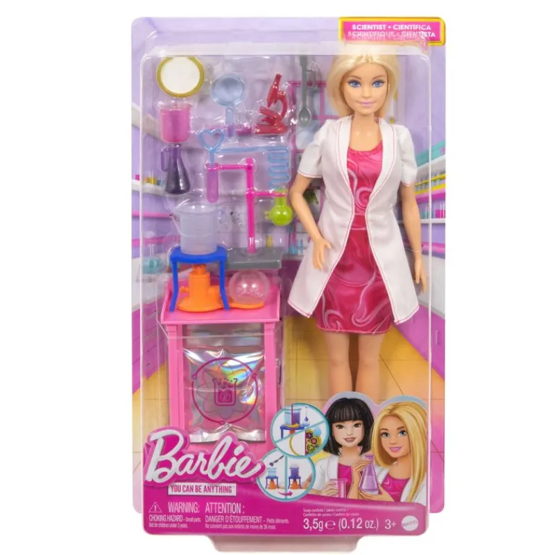 MATTEL Barbie Muñeca Puedes Ser Científica- Muñecas