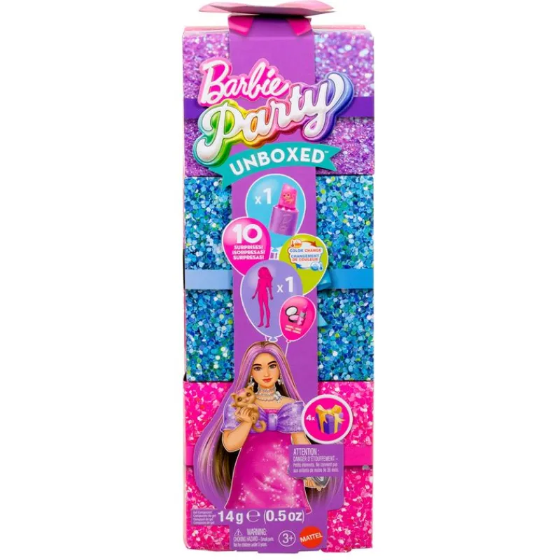 MATTEL Muñecas|Barbie Party Unboxed Muñeca Glam Party