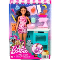 MATTEL Muñecas|Barbie Pastelería Morena