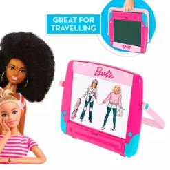 SELECCION DRIM Escolar|Barbie Pizarra 3 en 1