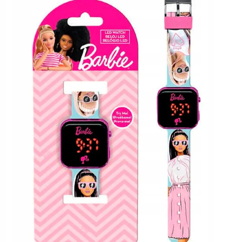 KIDS EUROSWAN Electrónicos|Barbie Reloj LED