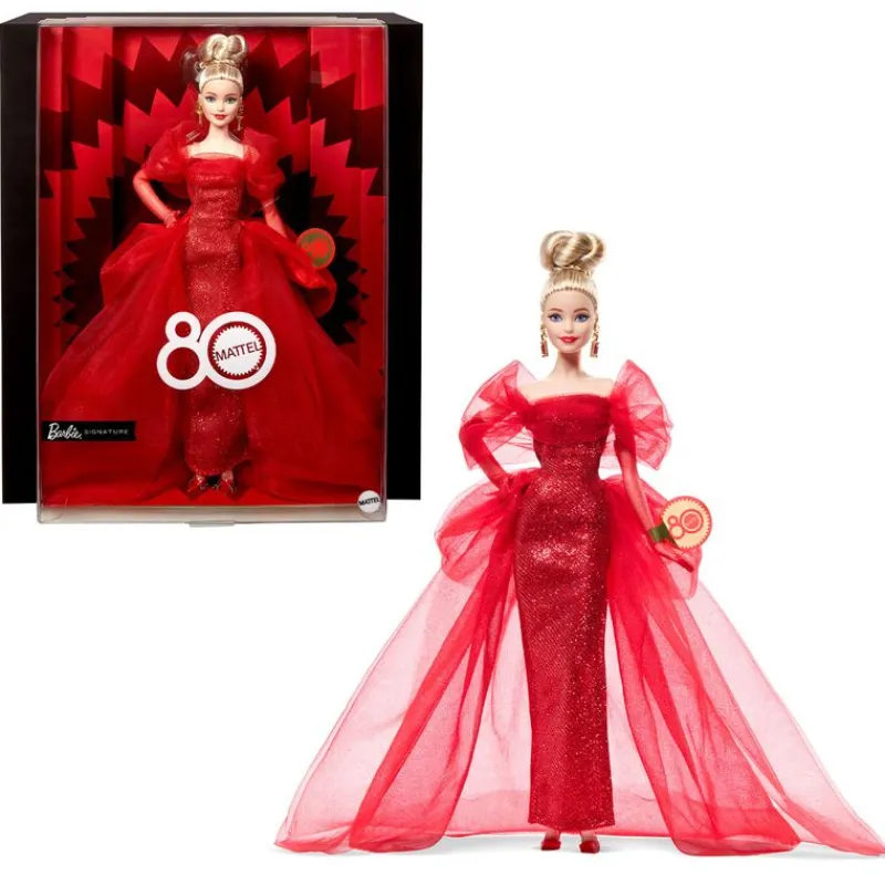 MATTEL Barbie Colección|Muñecas|Barbie Signature 80 Aniversario