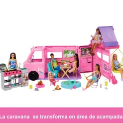 MATTEL Muñecas|Barbie Súper Caravana DreamCamper