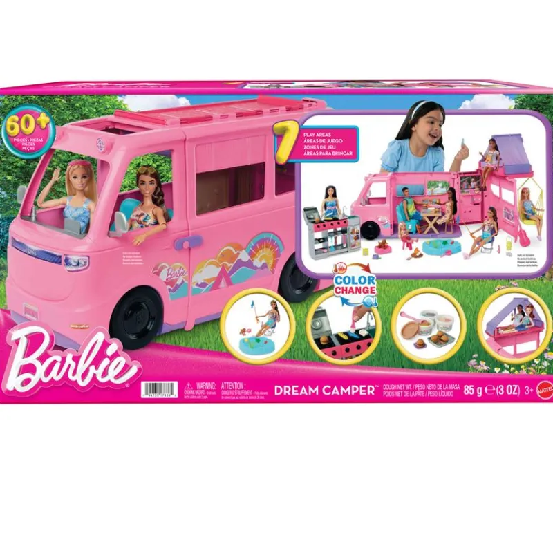 MATTEL Muñecas|Barbie Súper Caravana DreamCamper