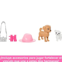 MATTEL Muñecas|Barbie Stacie Pack Muñecas Rescate Hermanas