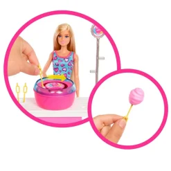MATTEL Barbie Stand de Juegos y Premios- Muñecas
