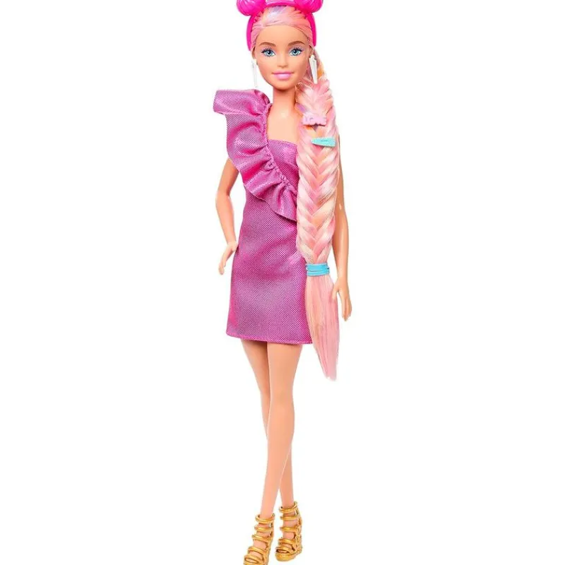 MATTEL Barbie Totally Hair Muñeca Pelo Extralargo- Muñecas