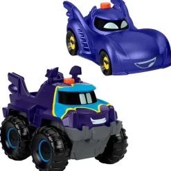 IMAGINEXT Batwheels Pack 2 Coches con Luz- Vehículos, Trenes Y Parkings