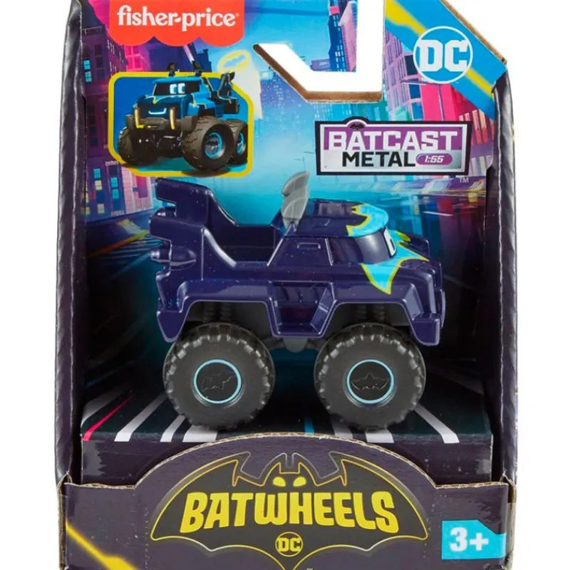 IMAGINEXT Batwheels Vehículo Escala 1:55 Individual Surtido- Vehículos, Trenes Y Parkings