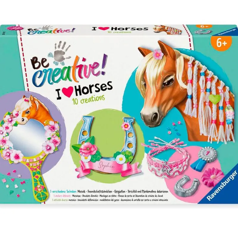 RAVENSBURGER Be Creative I Love Caballos- Manualidades