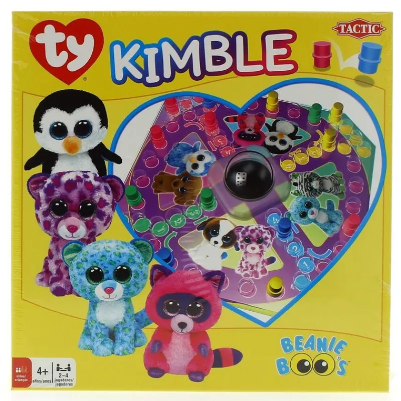 GOLIATH Beanie Boos Parchís Pop-Up- Juegos Y Juguetes Educativos