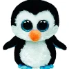 SELECCION DRIM Beanie Boo's Pingüino de Peluche de 15 cm- Primera Infancia Y Preescolar