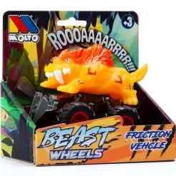MOLTO Beastwheels Coche Retrofricción Surtido- Vehículos, Trenes Y Parkings