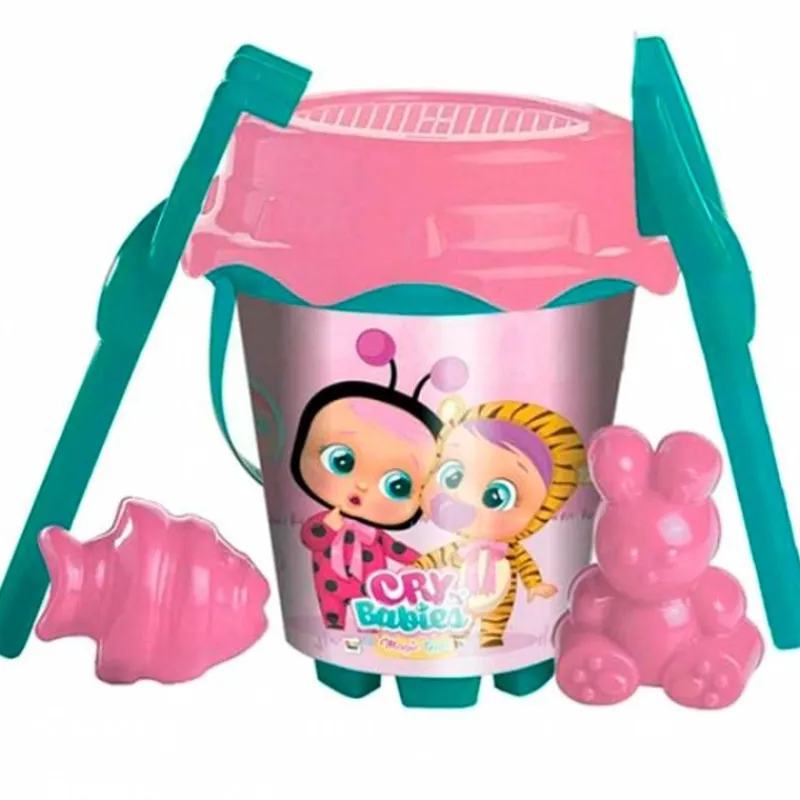 UNICE Bebés Llorones Conjuto Playa Cubo + Moldes- Aire Libre