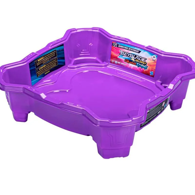 HASBRO Beyblade Burst Quad Strike Estadio Básico- Figuras Y Figuras De Acción