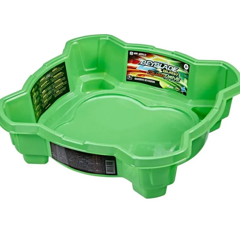 HASBRO Beyblade Burst QuadDrive Estadio Básico- Figuras Y Figuras De Acción