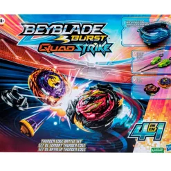 HASBRO Beyblade Burst Quadstrike Estadio Batalla- Figuras Y Figuras De Acción