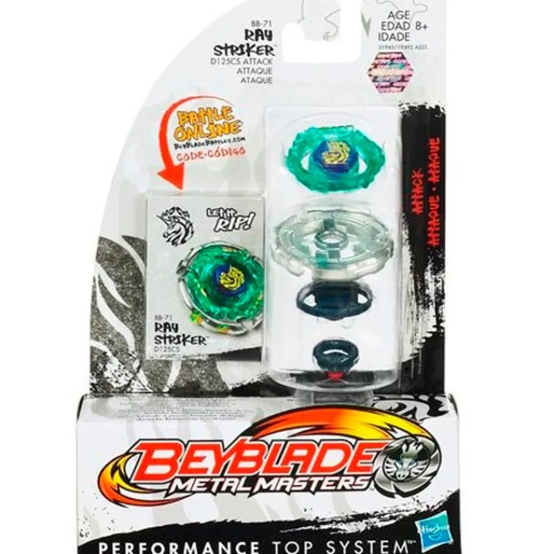 HASBRO Figuras Y Figuras De Acción|Beyblade Metal Masters Pack Surtido