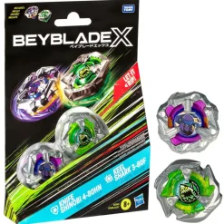 HASBRO Beyblade X Pack Doble Sin Lanzador Surtido- Figuras Y Figuras De Acción