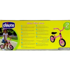 CHICCO Bicicletas, Correpasillos Y Triciclos|Bicicleta Infantil Mi Primera Bicicleta Rosa