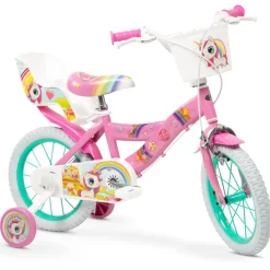 TOIMSA Bicicletas, Correpasillos Y Triciclos|Bicicleta Infantil Unicornio 14"