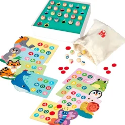 DISET Bingo Letras Juego Mesa- Juegos Y Juguetes Educativos