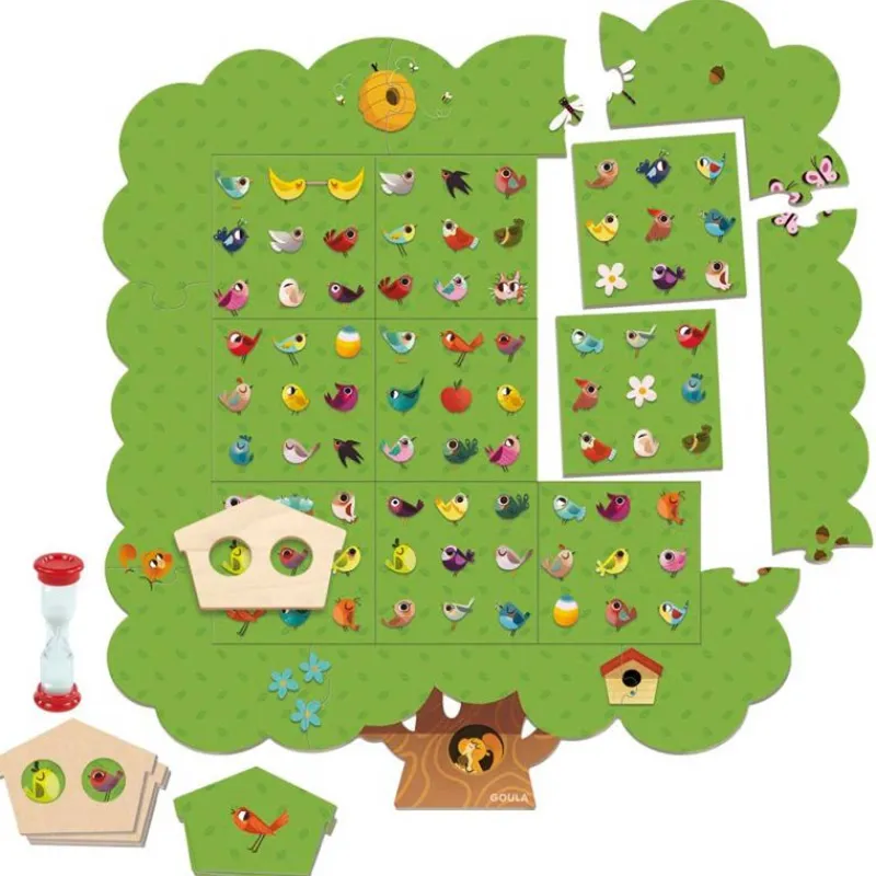 GOULA Juegos Y Juguetes Educativos|Bird Tree Juego Educativo