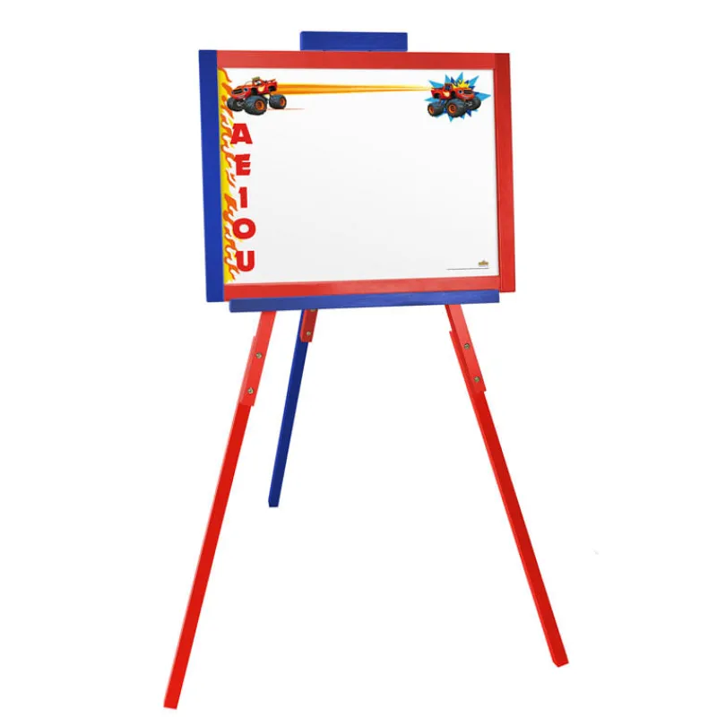 MUÑECAS SAICA Blaze & The Monster Machines Pizarra de Madera Reversible- Juegos De Madera|Escolar