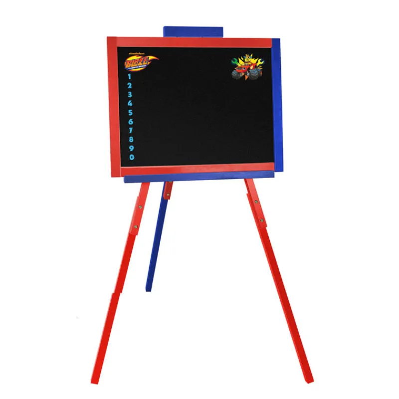 MUÑECAS SAICA Blaze & The Monster Machines Pizarra de Madera Reversible- Juegos De Madera|Escolar