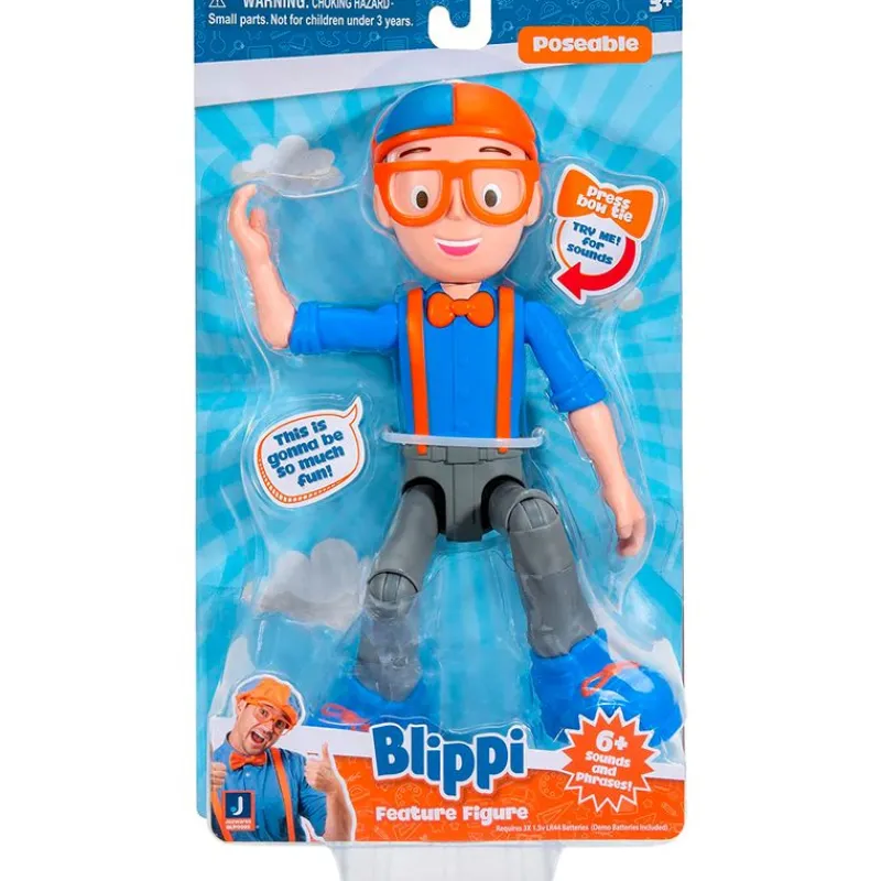 SELECCION DRIM Figuras Y Figuras De Acción|Blippi Figura Articulada con Sonido
