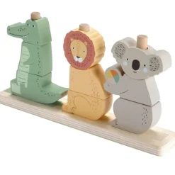 FISHER PRICE Puzzles Y Construcciones|Primera Infancia Y Preescolar|Bloques Apilables con Forma de Animales