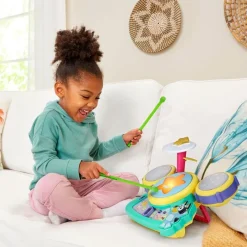 VTECH Bluey Batería Musical- Instrumentos Musicales