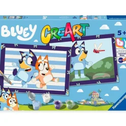 RAVENSBURGER Manualidades|Bluey CreArt Pintar x Números