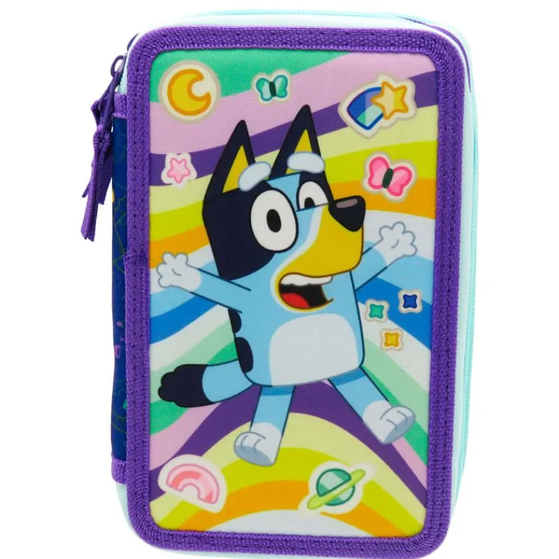 CYP Bluey Estuche Triple Completo- Escolar