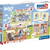 CLEMENTONI Bluey Kit Educativo 4 en 1- Juegos Y Juguetes Educativos
