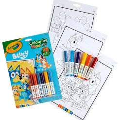 CRAYOLA Manualidades|Bluey Libro Pinta x Números