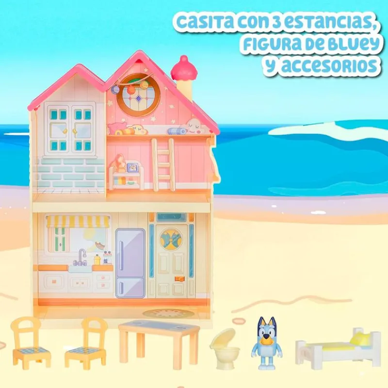 FAMOSA Bluey Mini Casa- Figuras Y Figuras De Acción