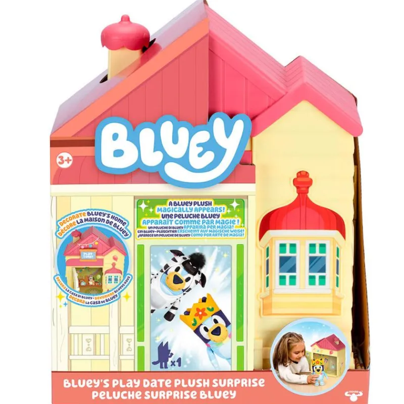 FAMOSA Figuras Y Figuras De Acción|Bluey Mini Casa Sorpresa