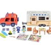 FAMOSA Bluey Pack Family Cruiser + Campervan- Figuras Y Figuras De Acción
