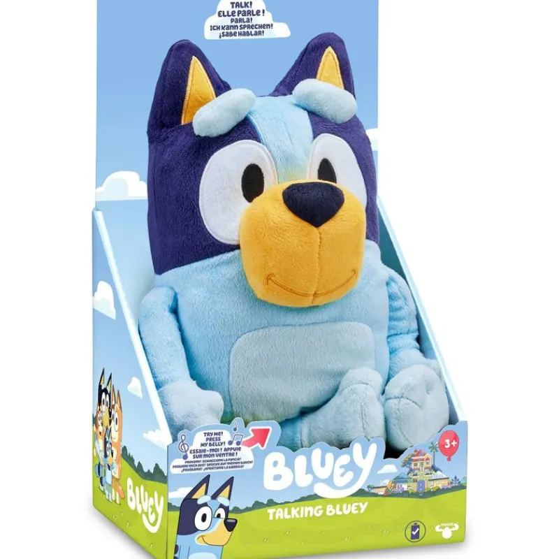FAMOSA Bluey Peluche Parlante- Muñecas
