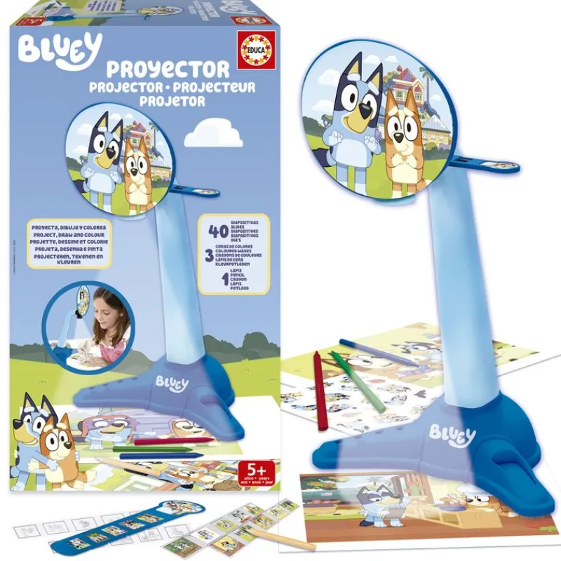 EDUCA Manualidades|Bluey Proyector Dibujo